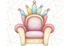 Fairy Tale Unicorn PNG Pastel Magic Clipart, Fantasy Rainbow Product Image 3
