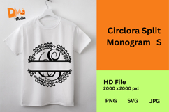 Cilclora Split Monogram Product Image 1