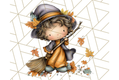 Woodland Autumn Parade Clipart PNG Fall Animals Product Image 3