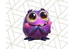 Slime Monster Clipart, Colorful Goo Graphics Png Product Image 3