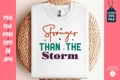Christian Svg T-shirt design, Bible Verse SVG T-shirt design Product Image 1