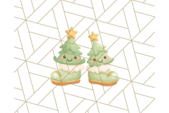 Santa’s Pajama Day Clipart, Cute Christmas Bedtime PNG Product Image 3