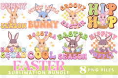 Easter Sublimation DTF Bundle Bunny Chick Farm Hip Hop Joy Product Image 1