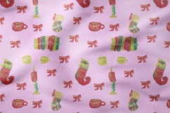 Wax Crayons Cozy Cabin Seamless Patterns Product Image 6