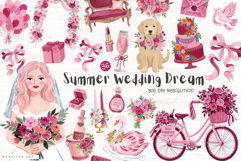 Summer Wedding Dream Clipart Product Image 1