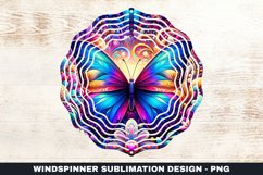 Butterfly Wind Spinner Sublimation Design Product Image 1