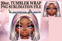 Uplifting Moments 20oz tumbler wrap, Love Girl Product Image 1