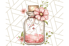 Cottagecore Apothecary PNG Clipart, Rustic Potions &amp; Herbs Product Image 3