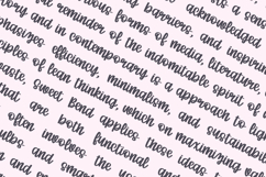 Amber Lift - Handwritten Script Font Product Image 19