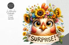 Animals clipart, Chicken clipart, Farm animals clipart Product Image 1