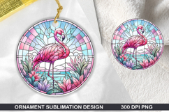 Animals Stained Glass Ornament Bundle, 30 High-Quality PNG Product Image 10