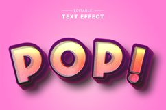 Editable Text Effect for Illustrator. Vector Graphic styles Product Image 1