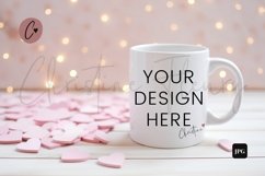 Valentine&#039;s Mug Mockup Bundle, White Coffee Mug Mockup Product Image 8