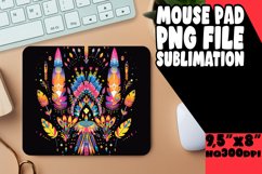 Prism Noir: Rainbow Sublimation Mouse Pad Designs Product Image 1