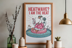 Summer Silly Goose Clipart Product Image 5