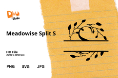 Meadowise Split Monogram Product Image 1