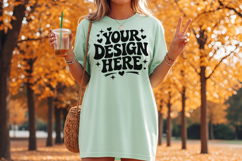 Autumn,Fall Sweatshirt Mockup Set Autumn Sweatshirt Mockup Product Image 2