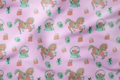 Wax Crayons Magic Snow Globes Seamless Patterns Product Image 6