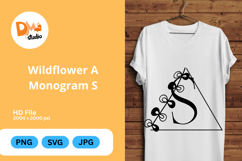 Wildflower Monogram Symbol Product Image 1