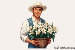 Risen Easter Clipart PNG Product Image 1