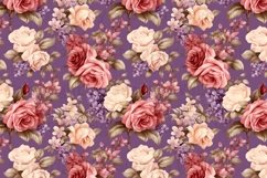 12 Elegant Flower seamless Pattern, vintage flower JPG Product Image 5