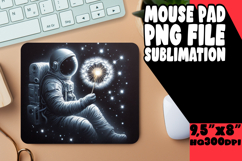 PLAYFUL DESK MAT FUN SUBLIMATION, Astronaut Product Image 1
