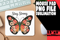 UNIQUE mouse pad Gift Magic, Butterfly Product Image 1