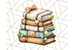 Magical Bookish Unicorn PNG Clipart Reading Books &amp; Stories Product Image 3