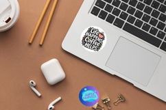 Printable Kawaii Coffee Quote Stickers Bundle PNG, JPG, PDF Product Image 3