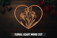 28 Wood Cut Valentine Heart SVG I Paper Cut Valentine Heart Product Image 20