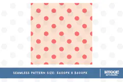 American 4th of July Coquette Polka Dot Seamless Pattern DTF Product Image 2