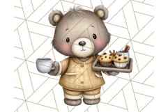 Thanksgiving Woodland Animals Clipart PNG Product Image 3