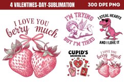 Valentines Day Sublimation PNG Product Image 1