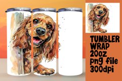 Joyful Funny Dog Sublimation Tumbler - 20oz Product Image 1