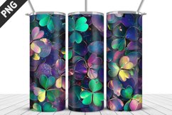 3D St Patrick&#039;s Day Tumbler Wrap| Sublimation Design Product Image 4