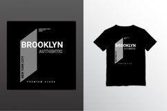Brooklyn writing design, suitable for screen printing Product Image 1