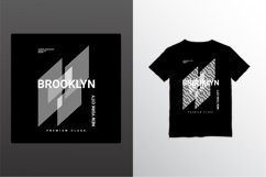 Brooklyn writing design, suitable for screen printing Product Image 1