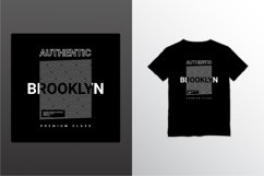 Brooklyn writing design, suitable for screen printing Product Image 1