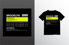 Brooklyn writing design, suitable for screen printing Product Image 1