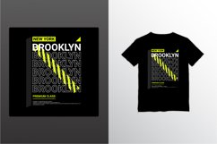 Brooklyn writing design, suitable for screen printing Product Image 1