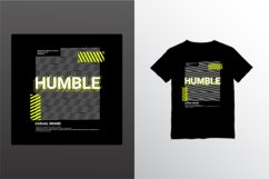 Humble t-shirt design, suitable for screen printing, jackets Product Image 1