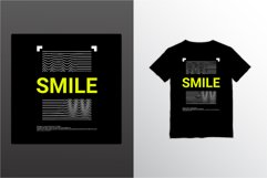Smile writing design, suitable for screen printing t-shirts Product Image 1