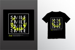 Smile writing design, suitable for screen printing t-shirts Product Image 1