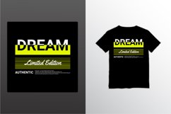 Dream writing design, suitable for screen printing t-shirts Product Image 1