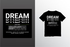 Dream writing design, suitable for screen printing t-shirts Product Image 1