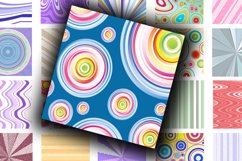 Digital Collage Sheet - Strips and Rings Product Image 3