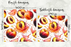 Lunch Bag Sublimation | Fruits and Berries Lunch Bag Print Product Image 2