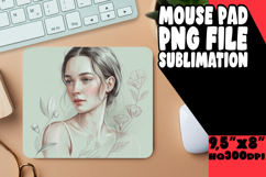 RADIANT DESK MAT PLAYFUL DESIGN, Beauty Woman Product Image 1