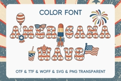 Vintage Liberty - 4 Color fonts Product Image 11