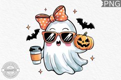 Halloween Ghost Sublimation - High-Quality 300 Dpi Product Image 1